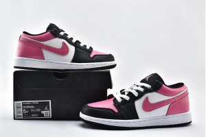 Air Jordan 1 Low Pinksicle 554723 106 Womens And Mens Shoes  